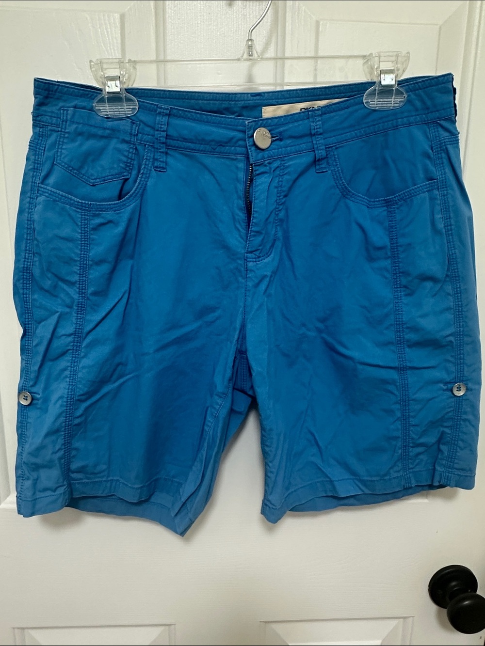 0141 Dkny Blue Casual Bermuda‎ Shorts women’s size 4